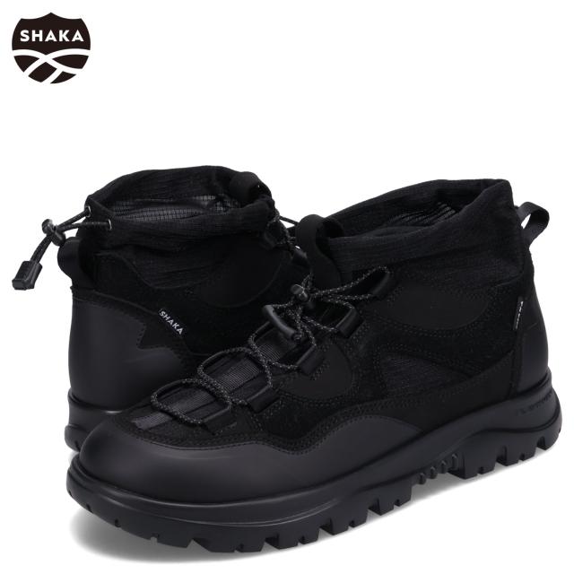 SHAKA シャカ ハイク ブーツ トレッキングシューズ ハイキングシューズ パース EX メンズ HIKE PURSE EX ブラック 黒 SK-265