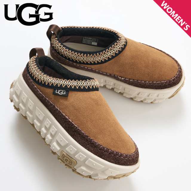 UGG アグ スニーカー スリッポン ベンチャー デイズ レディース 厚底 VENTURE DAZE チェスナット 1155650