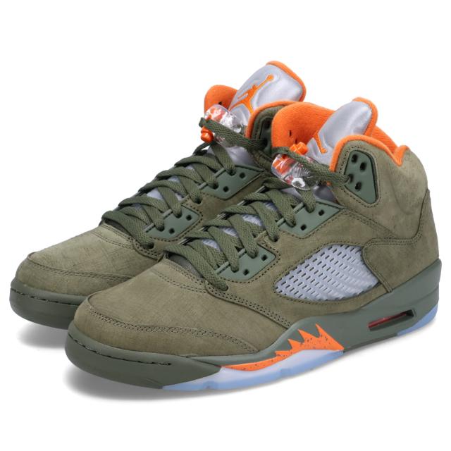 ナイキ NIKE エアジョーダン5 レトロ スニーカー メンズ AIR JORDAN 5 RETRO オリーブ DD0587-308_1