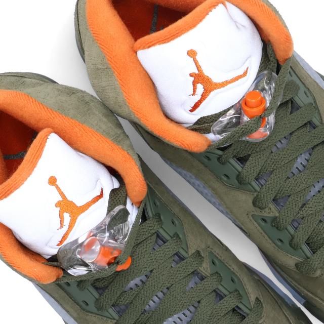 ナイキ NIKE エアジョーダン5 レトロ スニーカー メンズ AIR JORDAN 5 RETRO オリーブ DD0587-308_6