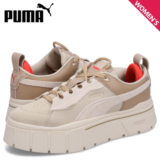 PUMA プーマ スニーカー ウィメンズ メイズ スタック XPL ノーフィルター レディース 厚底 ベージュ 395926-01の通販は