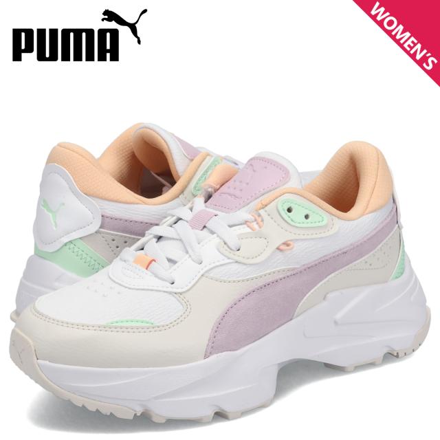 PUMA プーマ スニーカー オーキッドﾞ 2 パステル ウィメンズ レディース 厚底 ORKID 2 PASTEL WNS ホワイト 白 396009-02