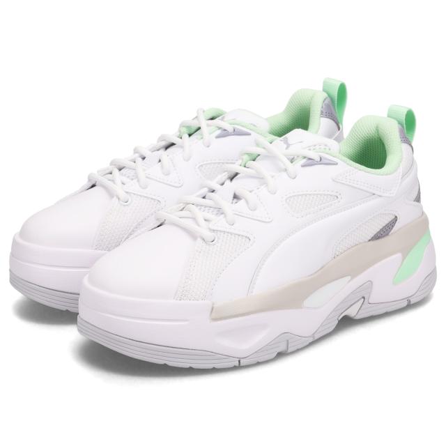 PUMA プーマ スニーカー ウィメンズ ブラスター グロッシー レディース 厚底 WNS BLSTR GLOSSY ホワイト 白 396096-01_1