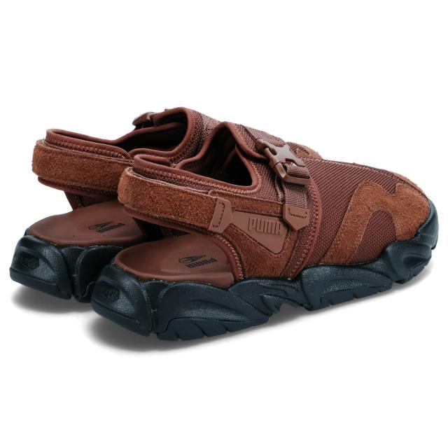PUMA プーマ サンダル スポーツサンダル TS-01 ニュー マテリアル メンズ レディース TS-01 NEW MATERIAL SANDAL ブラウン 396484-02