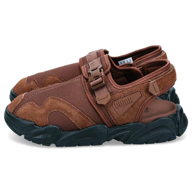 PUMA プーマ サンダル スポーツサンダル TS-01 ニュー マテリアル メンズ レディース TS-01 NEW MATERIAL SANDAL ブラウン 396484-02
