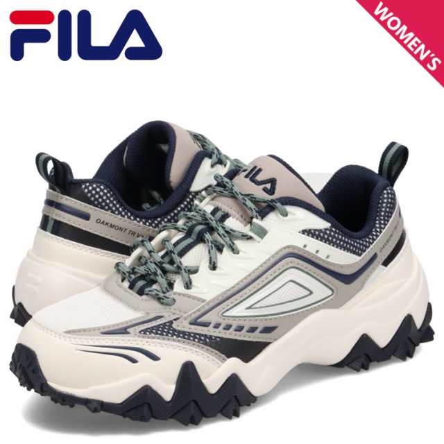 FILA フィラ スニーカー オークモント レディース OAKMONT TR v3 グレー 1RM02706F