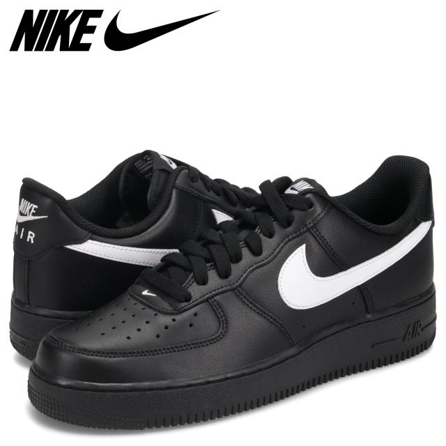 ナイキ NIKE エアフォース1 07 スニーカー メンズ AIR FORCE 1 '07 ブラック 黒 FZ0627-010