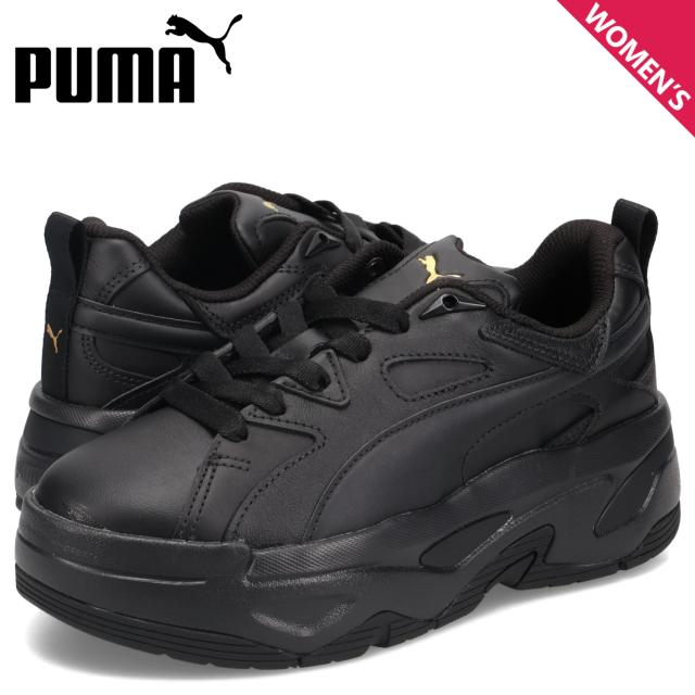 PUMA プーマ スニーカー ブラスター ドレスコード レディース 厚底 WMNS BLSTR DRESSCODE ブラック 黒 396094-02