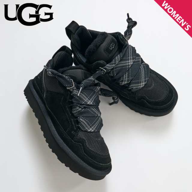 UGG アグ スニーカー ローメル レディース LOWMEL ブラック 黒 1144032