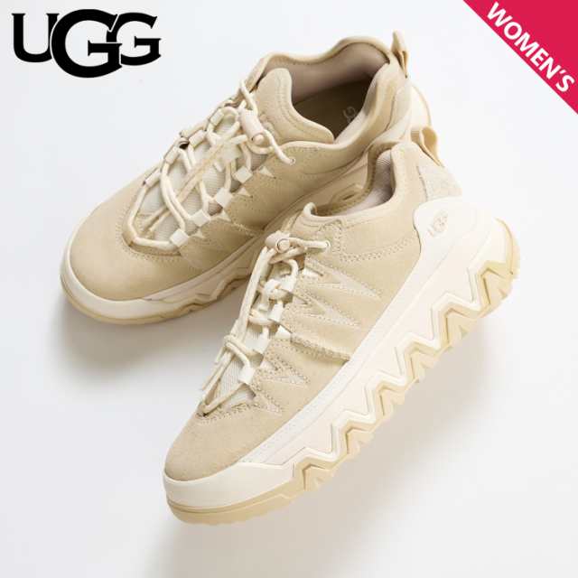 UGG アグ スニーカー キャップ トレイル ロー レディース 防水 厚底 W CAPTRAIL LOW ベージュ 1161830