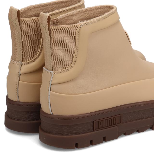 PUMA プーマ ブーツ ショートブーツ メイズ ウェリス レザー レディース 厚底 MAYZE WELLIS BOOT LTH WNS ベージュ 398535_5
