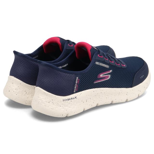スケッチャーズ SKECHERS スリップインズ ゴーウォーク フレックス クリア クリーク スニーカー レディース 軽量 ネイビー 124846W_2