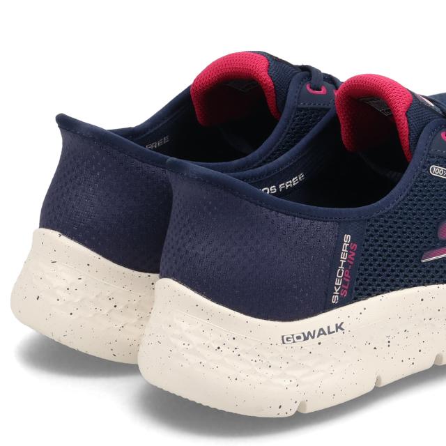 スケッチャーズ SKECHERS スリップインズ ゴーウォーク フレックス クリア クリーク スニーカー レディース 軽量 ネイビー 124846W_5
