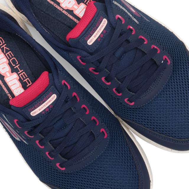 スケッチャーズ SKECHERS スリップインズ ゴーウォーク フレックス クリア クリーク スニーカー レディース 軽量 ネイビー 124846W_6