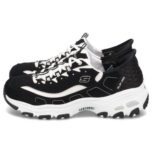 スケッチャーズ SKECHERS スリップインズ ディーライト ニュークラシック スニーカー レディース ブラック 150030_3