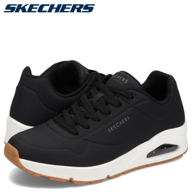 スケッチャーズ SKECHERS ウノ スタンド オン エア スニーカー メンズ UNO STAND ON AIR ブラック 黒 52458