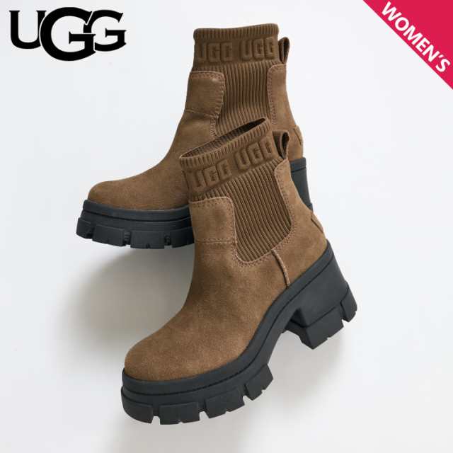 UGG アグ ブーツ サイドゴア ブルックリン チェルシー レディース 厚底 耐水 軽量 BROOKLYN CHELSEA 1143851