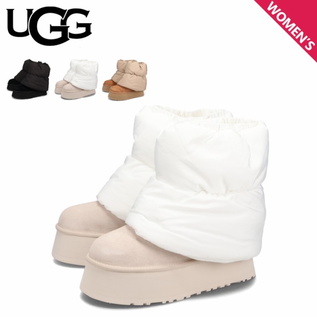 UGG アグ ブーツ ムートンブーツ ショート クラシック ミニ ディッパー パファー レディース 厚底 CLASSIC MINI DIPPER PUFFER 1158275