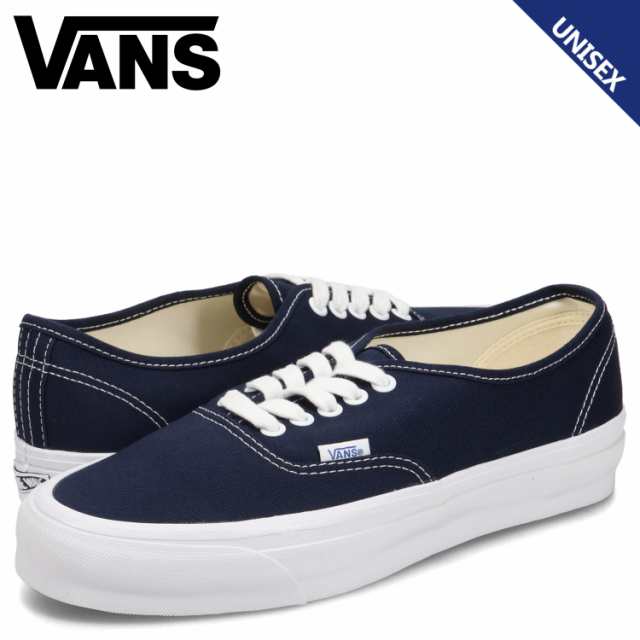 VANS ヴァンズ オーセンティック リイシュー 44 スニーカー メンズ レディース バンズ AUTHENTIC REISSUE 44 ネイビー VN000CQAOA8