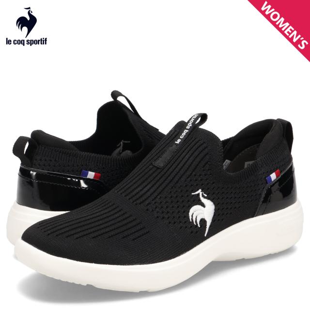 ルコック スポルティフ le coq sportif スニーカー ラ ローヌ FK II レディース 3Eワイズ 軽量 LA RHONE FK II ブラック LU5SSN04LZ
