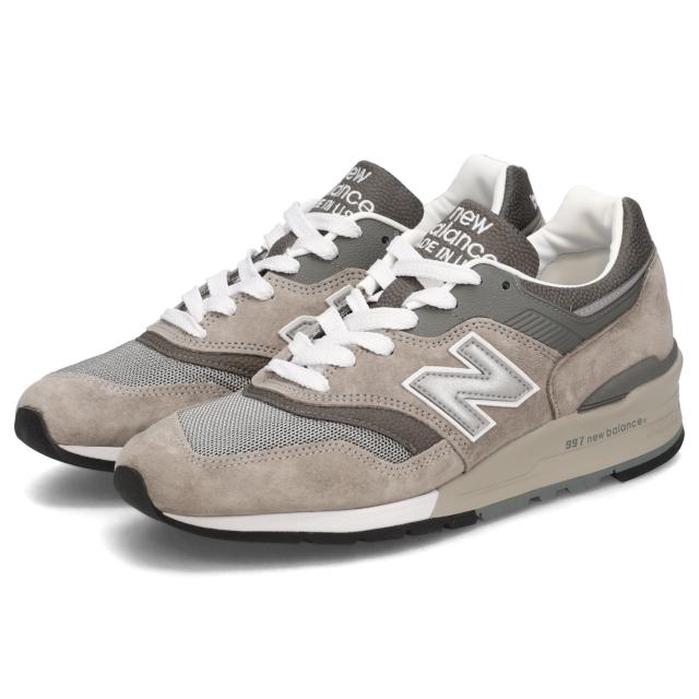 ニューバランス new balance 997 スニーカー メンズ Dワイズ MADE IN USA グレー U997GY_1