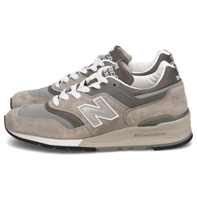 ニューバランス new balance 997 スニーカー メンズ Dワイズ MADE IN USA グレー U997GY_3
