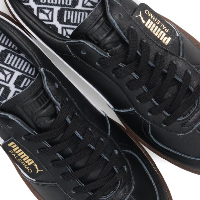 PUMA プーマ パレルモ レザー MIJ スニーカー メンズ レディース PALERMO LTH MIJ ブラック 黒 402384-01_6