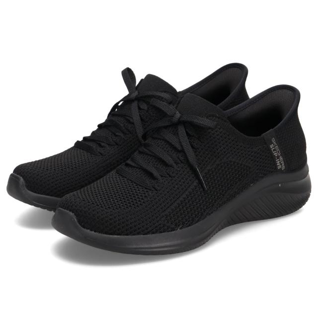 スケッチャーズ SKECHERS スリップインズ ウルトラ フレックス 3.0 スニーカー レディース SLIP-INS ULTRA FLEX 3.0 150457-BBK_1
