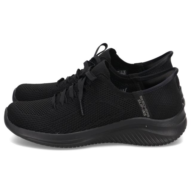 スケッチャーズ SKECHERS スリップインズ ウルトラ フレックス 3.0 スニーカー レディース SLIP-INS ULTRA FLEX 3.0 150457-BBK_3
