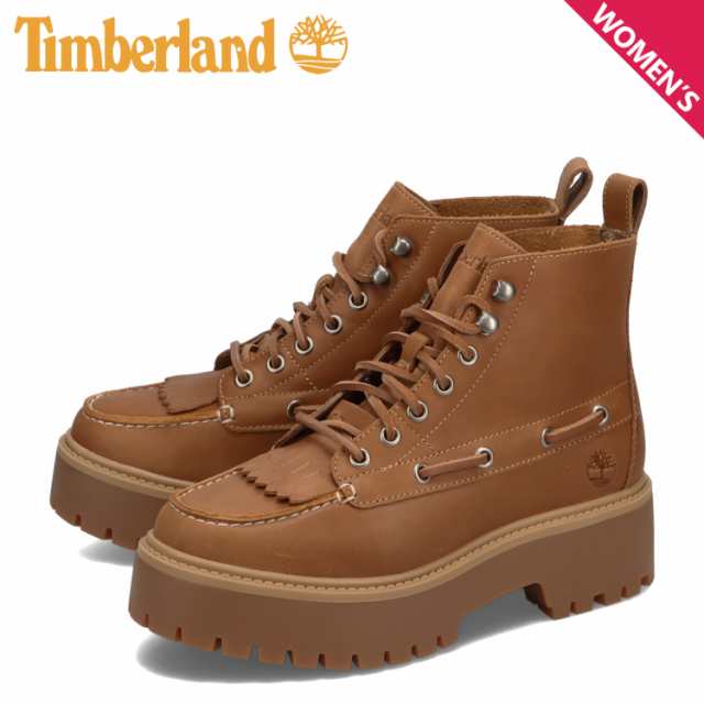 ティンバーランド Timberland ブーツ ストーンストリート ミッド レディース 厚底 STONE STREET MID ウィート A27YZ-EN1