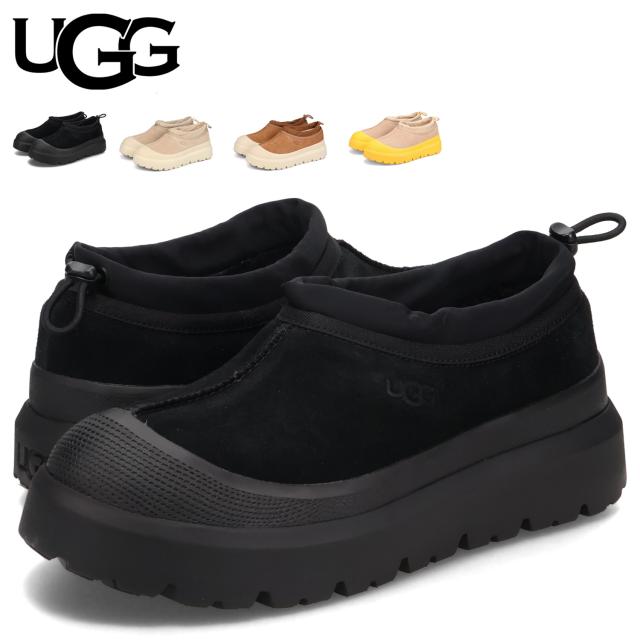 UGG アグ スリッポン シューズ タスマン ウェザー ハイブリッド メンズ 防水 TASMAN WEATHER HYBRID ブラック チェストナット 1144096
