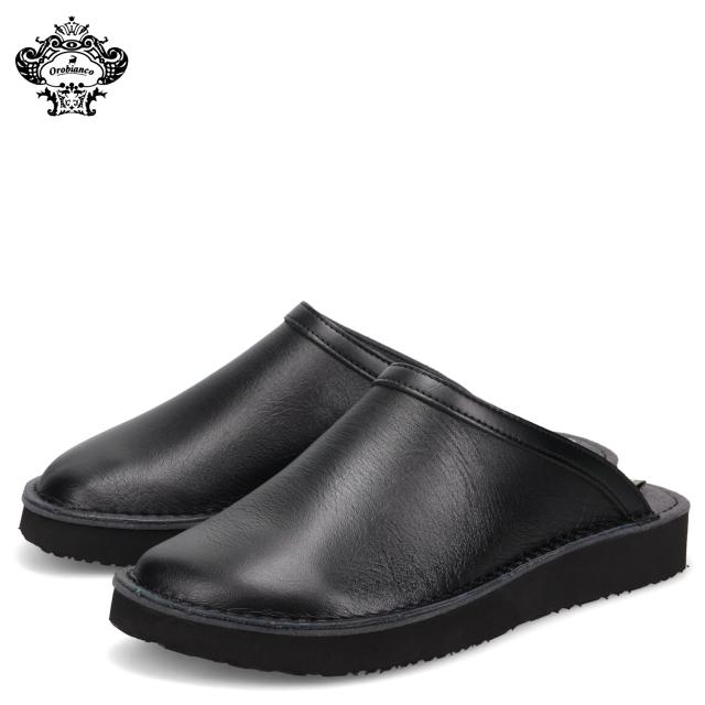 オロビアンコ Orobianco サンダル クロッグサンダル メンズ 本革 日本製 ブラック 黒 AZUMA2