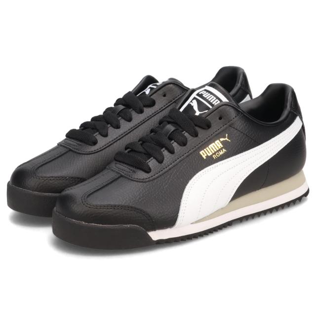 PUMA プーマ スニーカー ローマ 24 スタンダード レディース ROMA 24 STANDARD ブラック 黒 396868-02_1