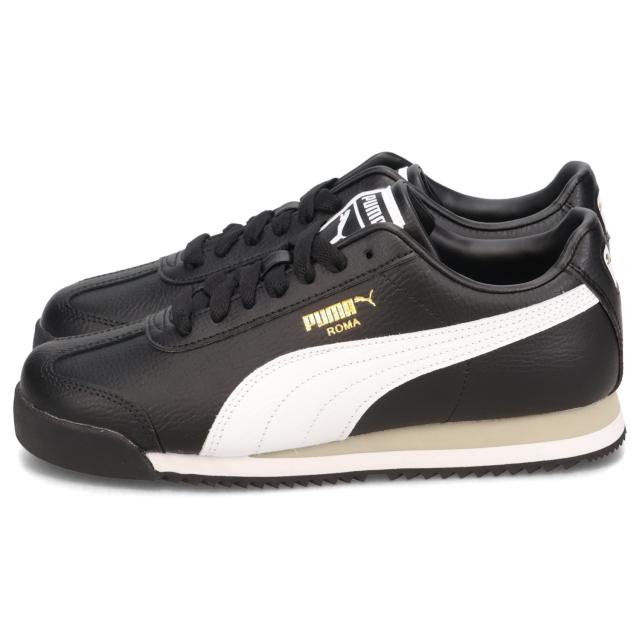 PUMA プーマ スニーカー ローマ 24 スタンダード レディース ROMA 24 STANDARD ブラック 黒 396868-02_3