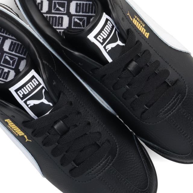PUMA プーマ スニーカー ローマ 24 スタンダード レディース ROMA 24 STANDARD ブラック 黒 396868-02_6