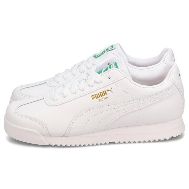 PUMA プーマ スニーカー ローマ 24 スタンダード レディース ROMA 24 STANDARD ホワイト 白 396868-03_3