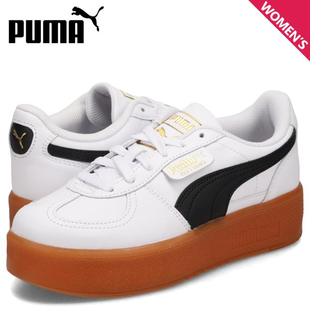 PUMA プーマ スニーカー パレルモ エレベータ レザー レディース PALERMO ELEVATA LTH ホワイト 白 400461