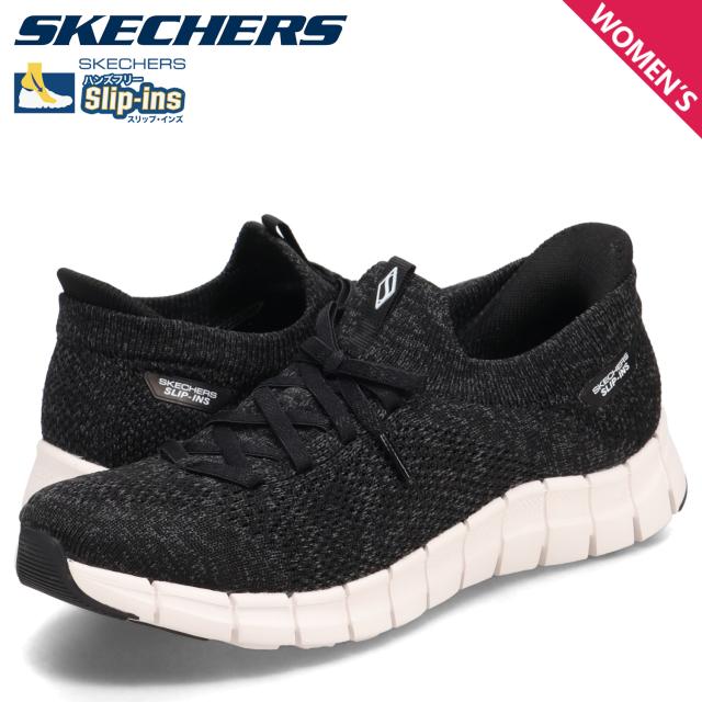 スケッチャーズ SKECHERS スリップインズ フレックス ステップ ソフト ストロール スニーカー レディース SLIP-INS 104700