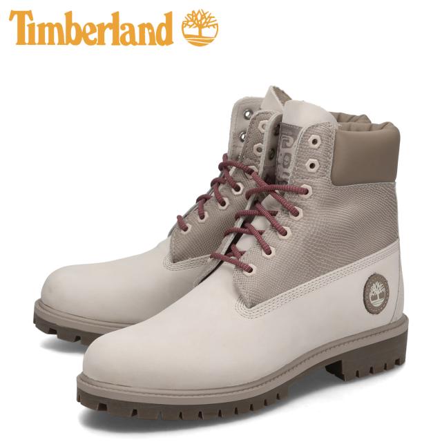 ティンバーランド Timberland ブーツ 6インチ プレミアム ウォータープルーフ メンズ 防水 6IN PREMIUM BOOTS WP ホワイト A41MW-EM3の通販は