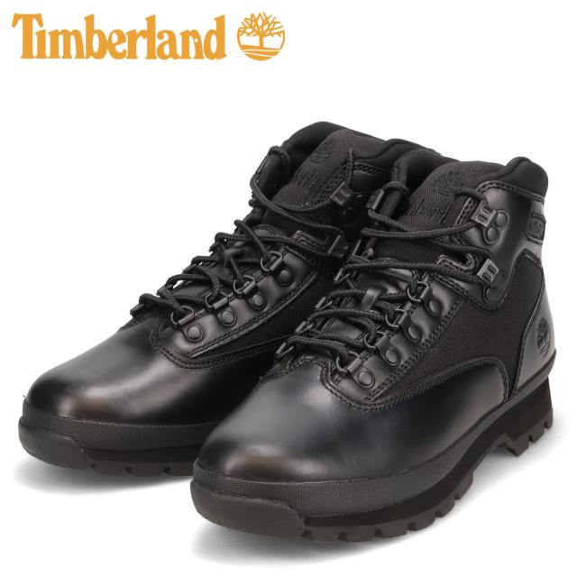 ティンバーランド Timberland ブーツ ユーロ ハイカー メンズ Wワイズ EURO HIKER L/F ブラック 黒 A6DYH-EL2