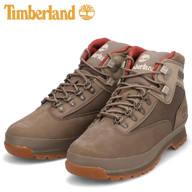 ティンバーランド Timberland ブーツ ユーロ ハイカー メンズ Wワイズ EURO HIKER L/F ブラウン A6DYH-EO8