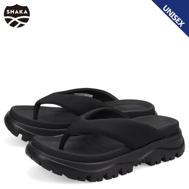 SHAKA シャカ サンダル トングサンダル カジャナ トング EX メンズ レディース KHAZANA THONG EX ブラック 黒 SK-302V2