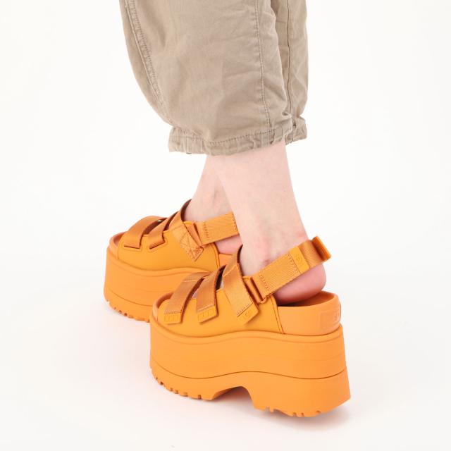 UGG アグ サンダル ストラップサンダル ゴールデンライズ レディース 厚底 W GOLDENRISE ダーク オレンジ 1167431_2
