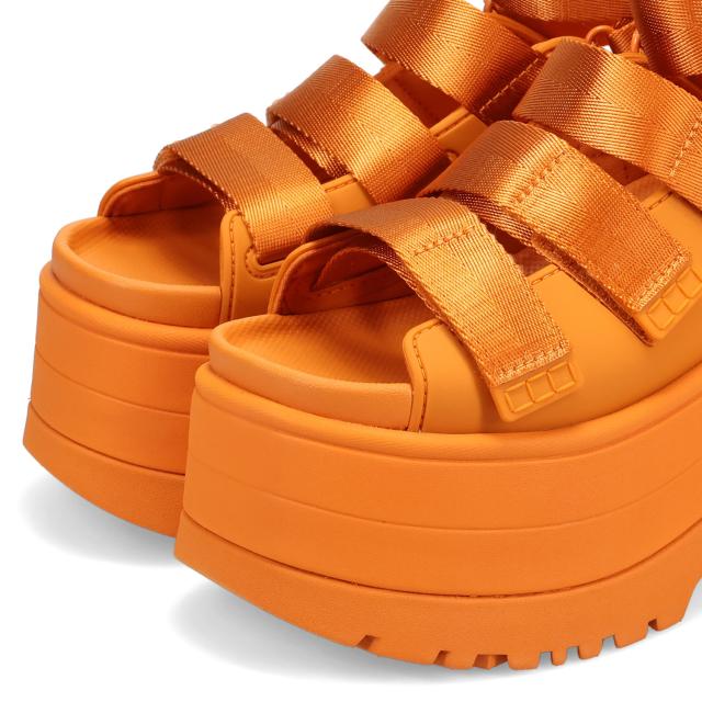 UGG アグ サンダル ストラップサンダル ゴールデンライズ レディース 厚底 W GOLDENRISE ダーク オレンジ 1167431_6