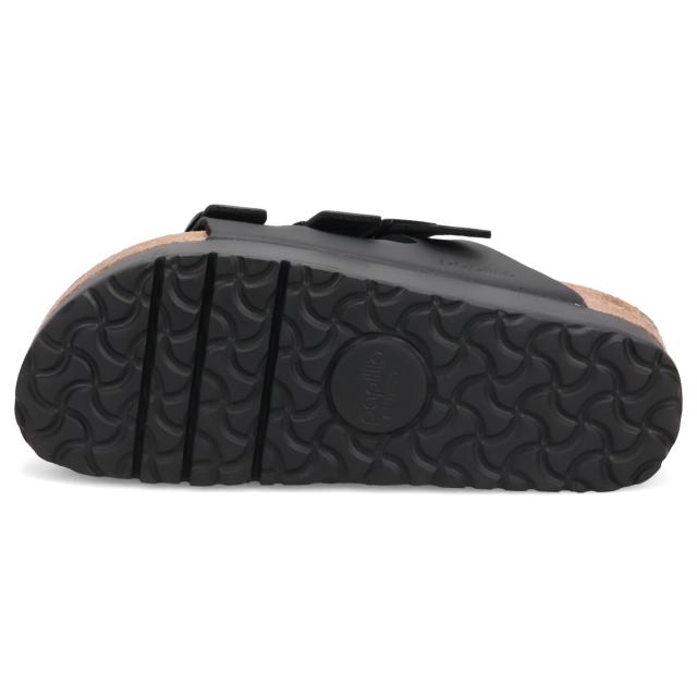 ビルケンシュトック BIRKENSTOCK フロリダ 3 フレックス プラットフォーム サンダル レディース 細幅 厚底 ブラック 黒 1029737