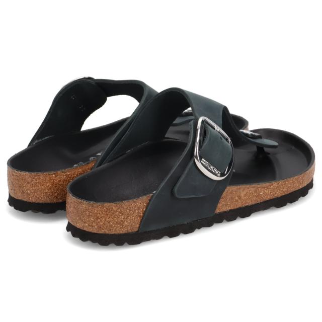 ビルケンシュトック BIRKENSTOCK ギゼ ビッグバックル サンダル レディース 普通幅 ヌバックレザー GIZEH BIG BUCKLE ブラック 1023334_2