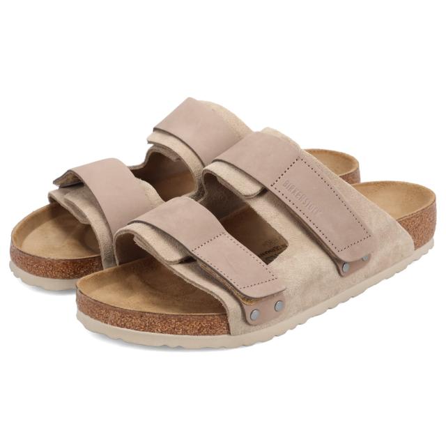 ビルケンシュトック BIRKENSTOCK サンダル ウジ メンズ 普通幅 スエード GIZEH グレー_1