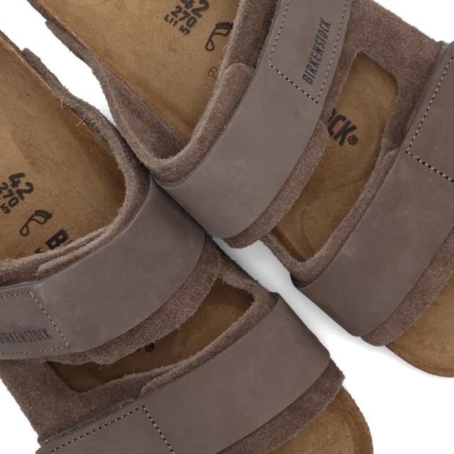 ビルケンシュトック BIRKENSTOCK サンダル コンフォートサンダル ウジ メンズ レディース Uji LENB/LEVE ダーク グレー