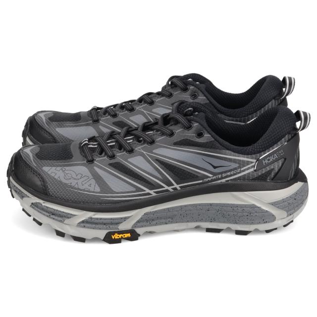 ホカオネオネ HOKA ONE ONE スニーカー マファテスピード2 メンズ 厚底 MAFATE SPEED 2 ブラック 黒 1126851-BCSTL