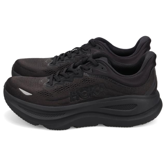 ホカオネオネ HOKA ONE ONE スニーカー ボンダイ 9 メンズ BONDI 9 ブラック 黒 1162011-BBLC